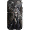 Gothic Princess with Silver Dragon by Nene Thomas iPhone 14 Impact Case