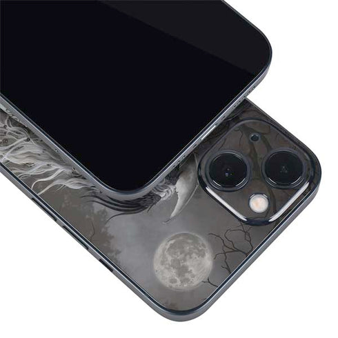 Gothic Princess with Silver Dragon by Nene Thomas iPhone 15 Plus Skin