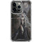 Gothic Princess with Silver Dragon by Nene Thomas iPhone 14 Pro Clear Case