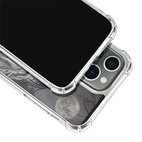 Gothic Princess with Silver Dragon by Nene Thomas iPhone 15 Pro Clear Case