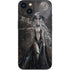 Gothic Princess with Silver Dragon by Nene Thomas iPhone 14 Skin