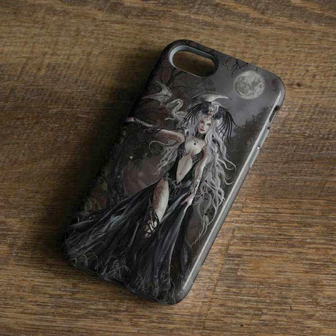 Gothic Princess with Silver Dragon by Nene Thomas iPhone 7 Pro Case