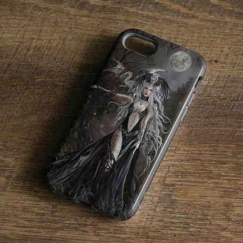 Gothic Princess with Silver Dragon by Nene Thomas iPhone 8 Pro Case