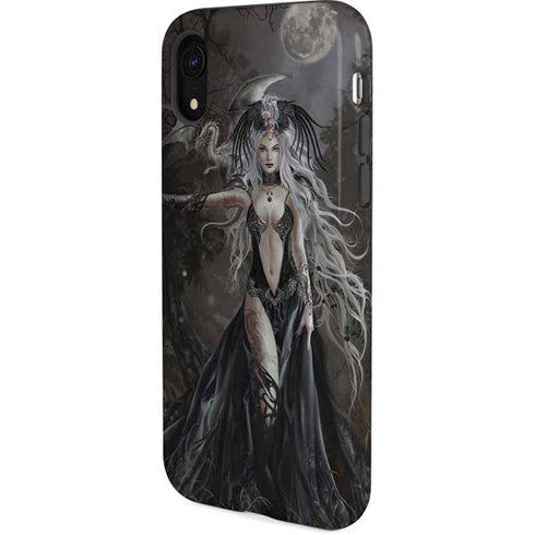 Gothic Princess with Silver Dragon by Nene Thomas iPhone XR Pro Case