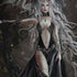 Gothic Princess with Silver Dragon by Nene Thomas iPhone XS Skin