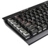 Gothic Princess with Silver Dragon by Nene Thomas K95 RGB PLATINUM Mechanical Gaming Keyboard Skin