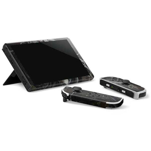 Gothic Princess with Silver Dragon by Nene Thomas Nintendo Switch OLED (2021) Skin