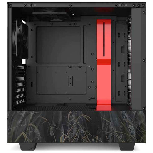 Gothic Princess with Silver Dragon by Nene Thomas NZXT H510 Compact ATX Mid-Tower Case Skin