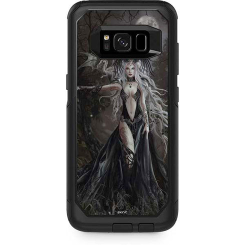 Gothic Princess with Silver Dragon by Nene Thomas Otterbox Commuter Galaxy Skin