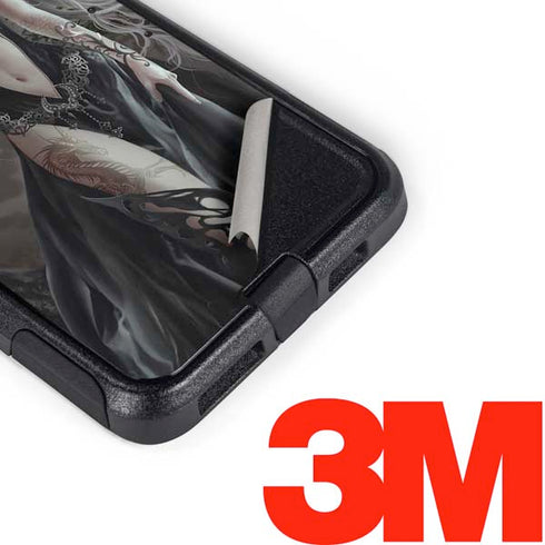 Gothic Princess with Silver Dragon by Nene Thomas Otterbox Commuter iPhone Skin