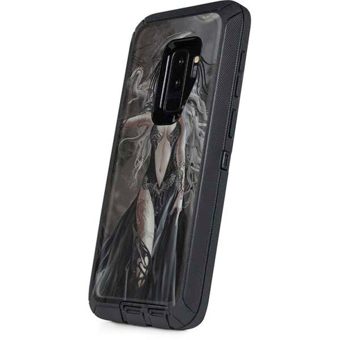 Gothic Princess with Silver Dragon by Nene Thomas Otterbox Defender Galaxy Skin