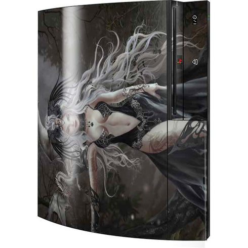 Gothic Princess with Silver Dragon by Nene Thomas Playstation 3 & PS3 Skin