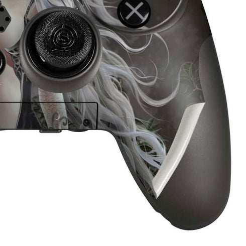 Gothic Princess with Silver Dragon by Nene Thomas PlayStation Scuf Vantage 2 Controller Skin
