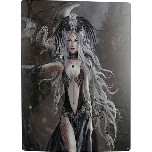 Gothic Princess with Silver Dragon by Nene Thomas PS5 Digital Edition Bundle Skin