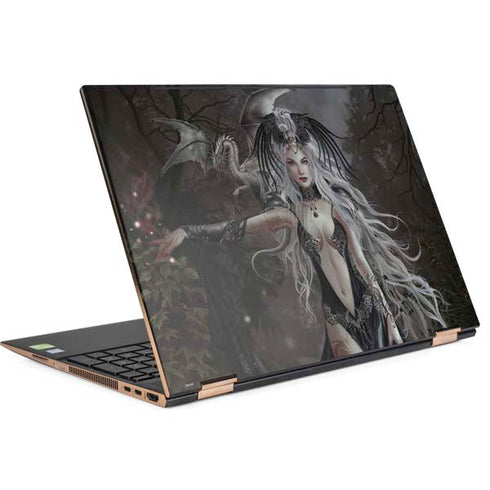 Gothic Princess with Silver Dragon by Nene Thomas HP Spectre Skin