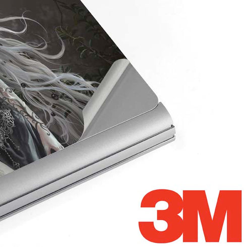 Gothic Princess with Silver Dragon by Nene Thomas Surface Book 2 15in Skin