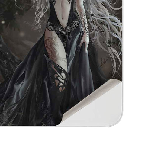 Gothic Princess with Silver Dragon by Nene Thomas Surface Duo Skin