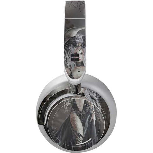Gothic Princess with Silver Dragon by Nene Thomas Surface Headphones Skin