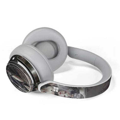 Gothic Princess with Silver Dragon by Nene Thomas Surface Headphones Skin