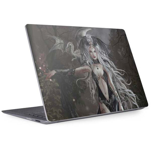Gothic Princess with Silver Dragon by Nene Thomas Surface Laptop 2 Skin