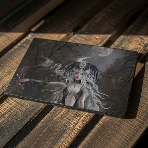 Gothic Princess with Silver Dragon by Nene Thomas Surface Pro 7 Skin
