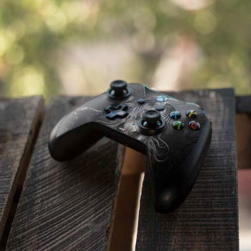 Gothic Princess with Silver Dragon by Nene Thomas Xbox One S All-Digital Edition Bundle Skin