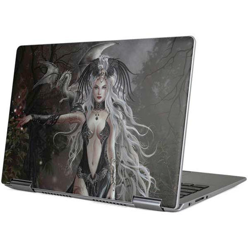 Gothic Princess with Silver Dragon by Nene Thomas Yoga 710 14in Skin