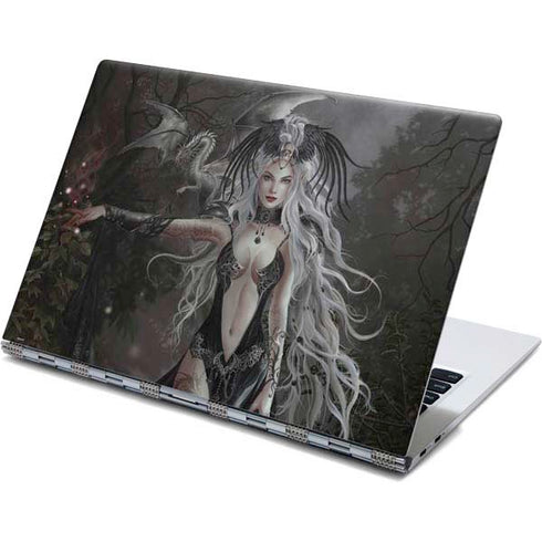 Gothic Princess with Silver Dragon by Nene Thomas Yoga 910 2-in-1 14in Touch-Screen Skin