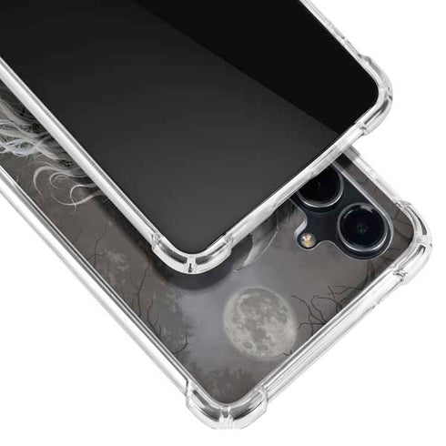 Gothic Princess with Silver Dragon by Nene Thomas Galaxy S23 FE Clear Case