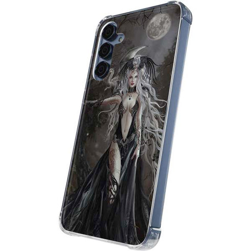 Gothic Princess with Silver Dragon by Nene Thomas Galaxy S24 Clear Case