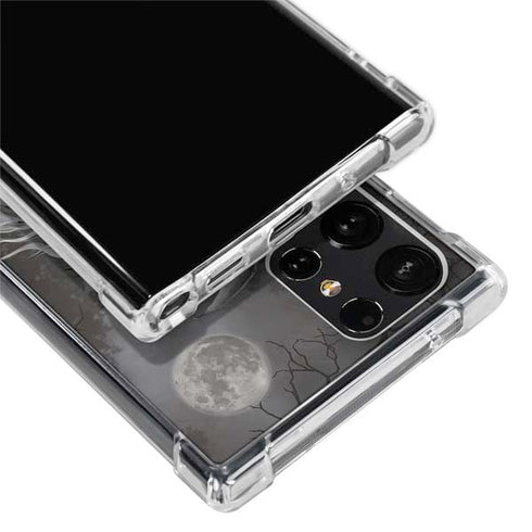 Gothic Princess with Silver Dragon by Nene Thomas Galaxy S24 Ultra Clear Case
