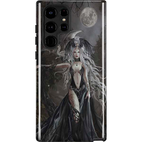 Gothic Princess with Silver Dragon by Nene Thomas Galaxy S24 Ultra Impact Case