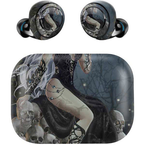 Gothic Queen with Silver Dragon by Nene Thomas Amazon Echo Buds Skin