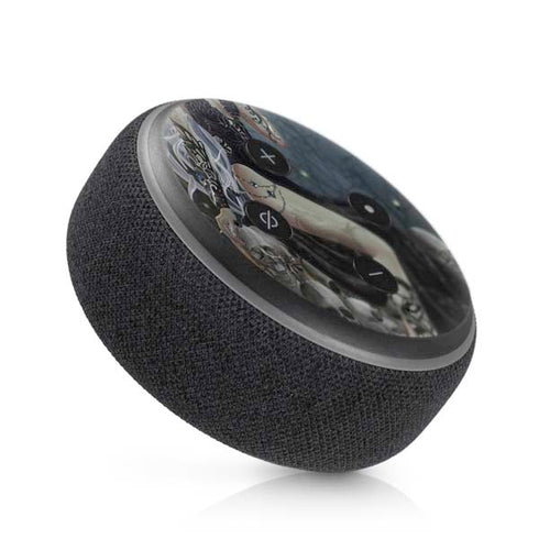 Gothic Queen with Silver Dragon by Nene Thomas Amazon Echo Dot Skin