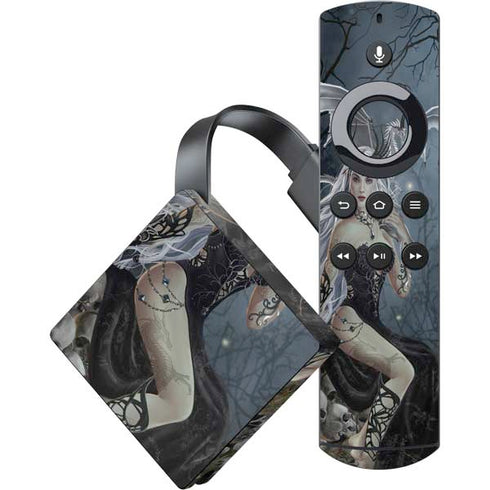 Gothic Queen with Silver Dragon by Nene Thomas Amazon Fire TV Skin