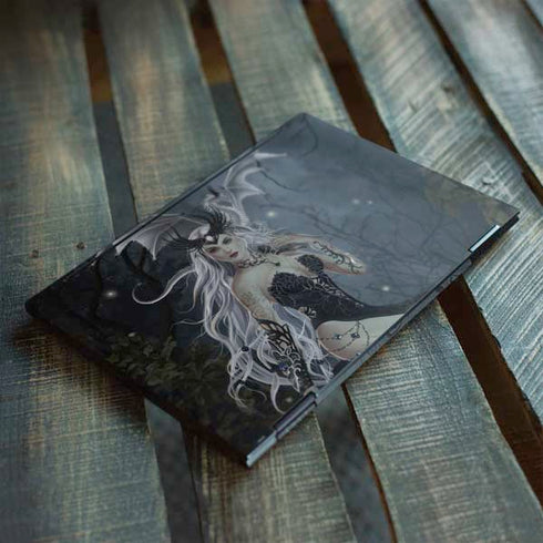 Gothic Queen with Silver Dragon by Nene Thomas HP Envy Skin