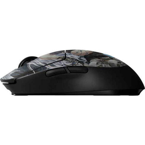 Gothic Queen with Silver Dragon by Nene Thomas G Pro Wireless Gaming Mouse Skin