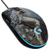 Gothic Queen with Silver Dragon by Nene Thomas G203 Prodigy RGB Wired Gaming Mouse Skin