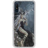 Gothic Queen with Silver Dragon by Nene Thomas Galaxy A10e Clear Case