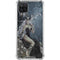 Gothic Queen with Silver Dragon by Nene Thomas Galaxy A12 Clear Case