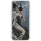 Gothic Queen with Silver Dragon by Nene Thomas Galaxy A20 Clear Case