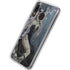 Gothic Queen with Silver Dragon by Nene Thomas Galaxy A20 Clear Case