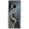 Gothic Queen with Silver Dragon by Nene Thomas Galaxy A21 Clear Case