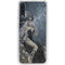 Gothic Queen with Silver Dragon by Nene Thomas Galaxy A50 Clear Case