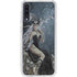 Gothic Queen with Silver Dragon by Nene Thomas Galaxy A50 Clear Case