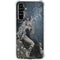 Gothic Queen with Silver Dragon by Nene Thomas Galaxy A54 5G Clear Case