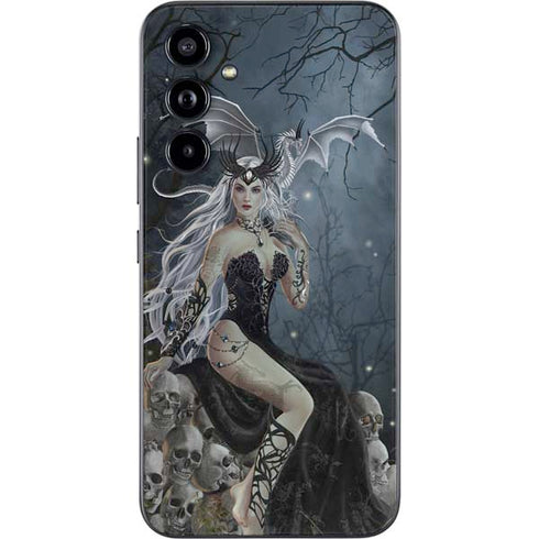 Gothic Queen with Silver Dragon by Nene Thomas Galaxy A54 5G Skin