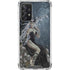 Gothic Queen with Silver Dragon by Nene Thomas Galaxy A72 5G Clear Case