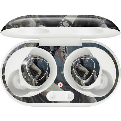 Gothic Queen with Silver Dragon by Nene Thomas Galaxy Buds Plus Skin