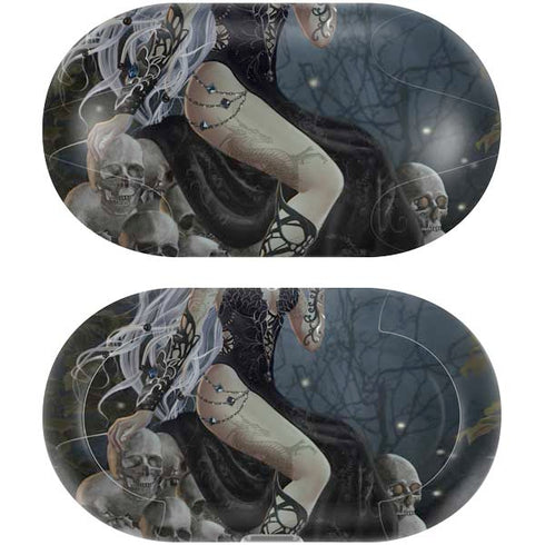 Gothic Queen with Silver Dragon by Nene Thomas Galaxy Buds Plus Skin